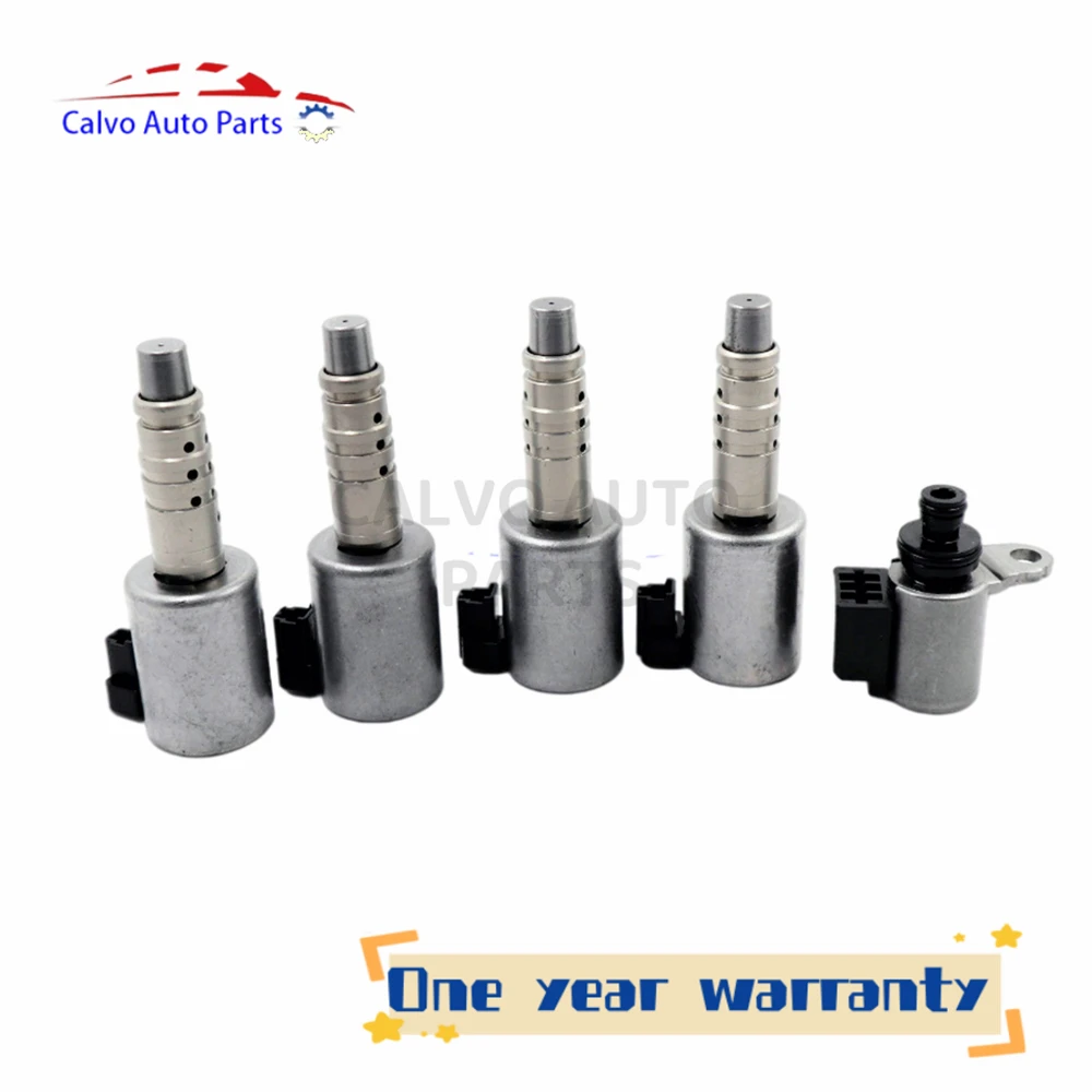 Auto Parts RE0F10E JF017E JF016E CVT8 Transmission Solenoid Valve Set For Nissan For Infiniti