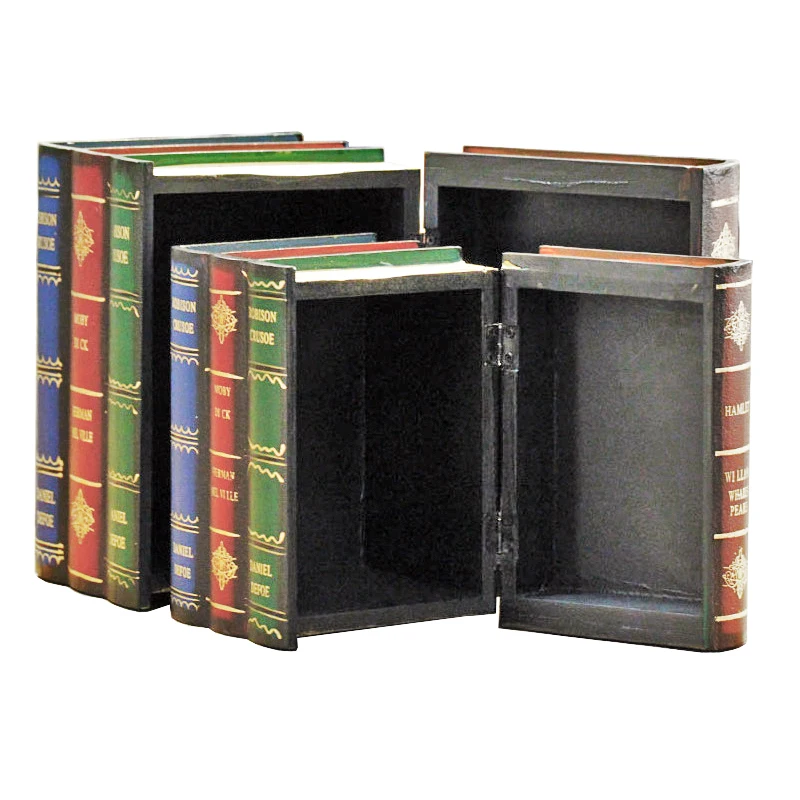 Buy Wholesale China Metal Big Book-shaped Fake Hidden Safe Box