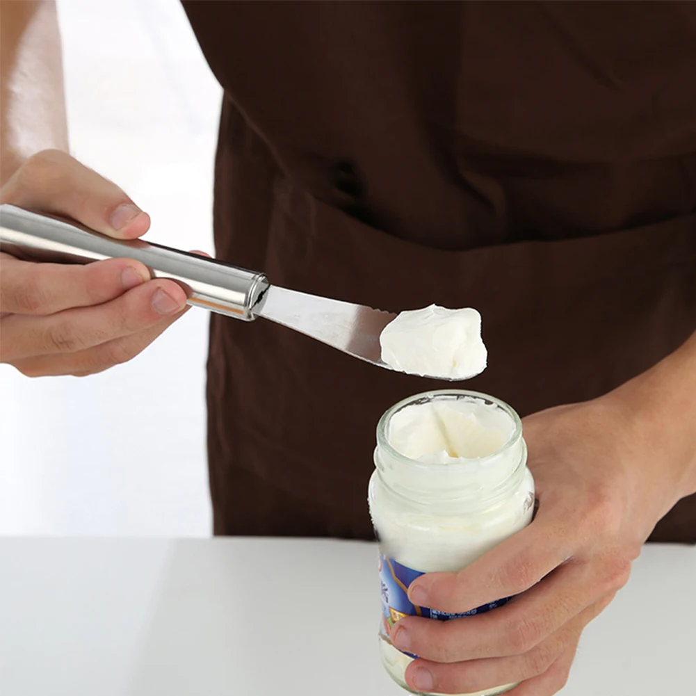 Butter Spatula Stainless Steel Serrated Spreader Butter Knife Sandwich Sawtooth Wide Blade Cutter Kitchen Gadgets Home Tableware butter knife cheese knife