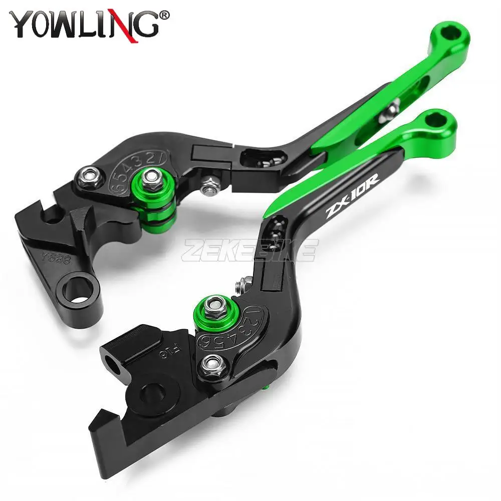 

Adjustable Handle Lever Short&Long Brake Clutch Levers For KAWASAKI ZX636 2007-2018 ZX10R ZX-10R 2006-2015 ZX6R ZX-6R 2007-2016