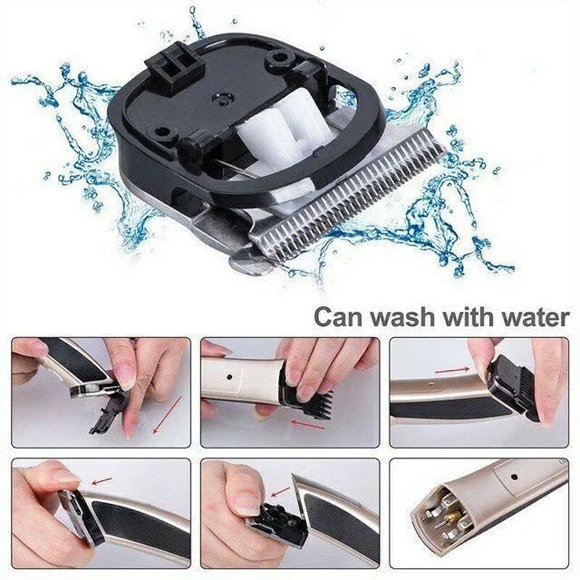 High Quality Kemei Electric Hair Clipper KM-5017 Barber Carving Trimmer Professional Hair Clipper Cordless Trimmer 5