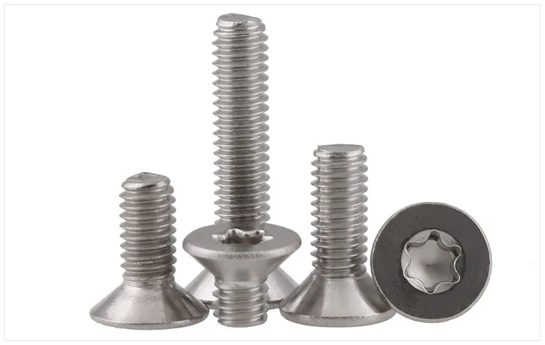 cabeça máquina segurança parafuso, 304, Torx Six