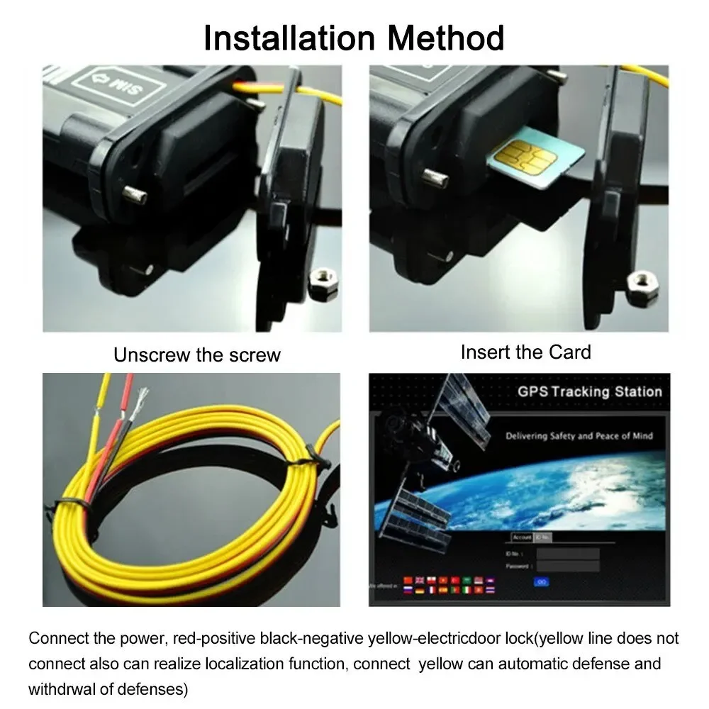 Localizzatore GPS automatico impermeabile ST901 4pin Mini Tracker GPS impermeabile con relè per localizzatore Auto 2G Universa Tracker strumenti Auto - immagine 6