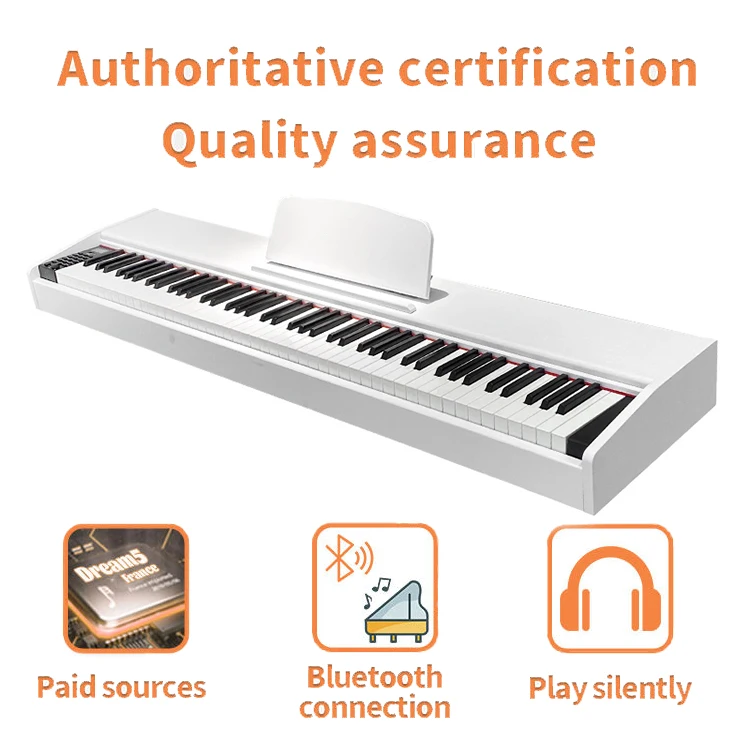 Electronic 88 Keys Keyboard Piano Piano 88 Keys Digital Newest Portable Digital
