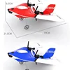 2022 New Remote control airplane fixed wing delta wing glider indoor airplane fall prevention children toy boy airplane model 2