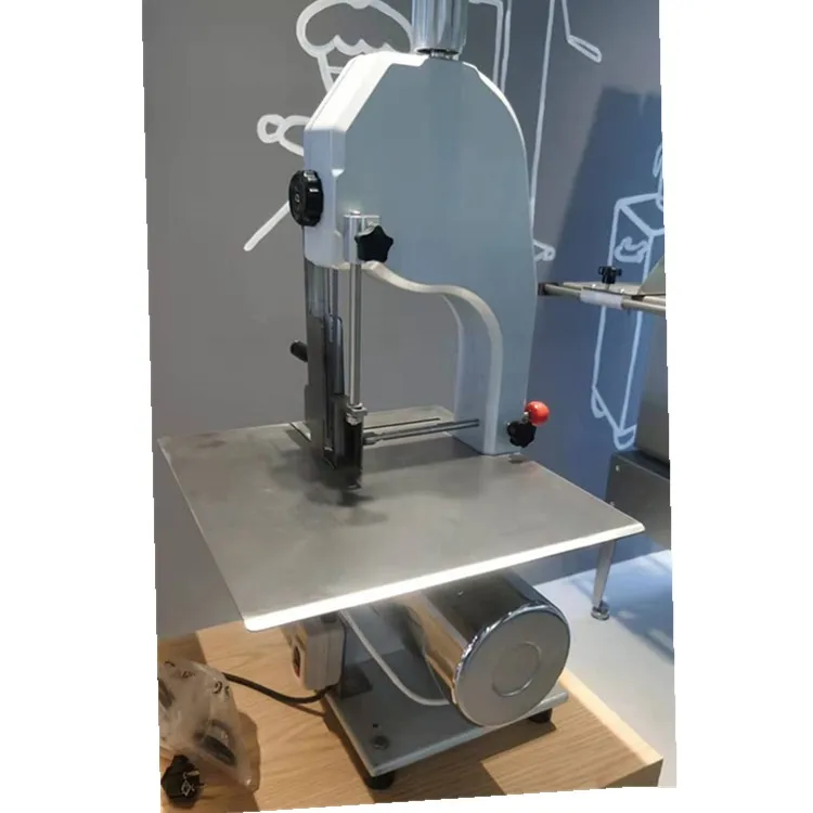 

Semi automatic slicer commercial cutter price butchery electric butcher machinery bone saw meat cutting machine