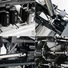 Toys LESU 1/14 MAN 6x6 RC Dump Truck Tripper Metal Front Cylinder Hydraulic RC Cars W/ Lights Sound For Adults 5