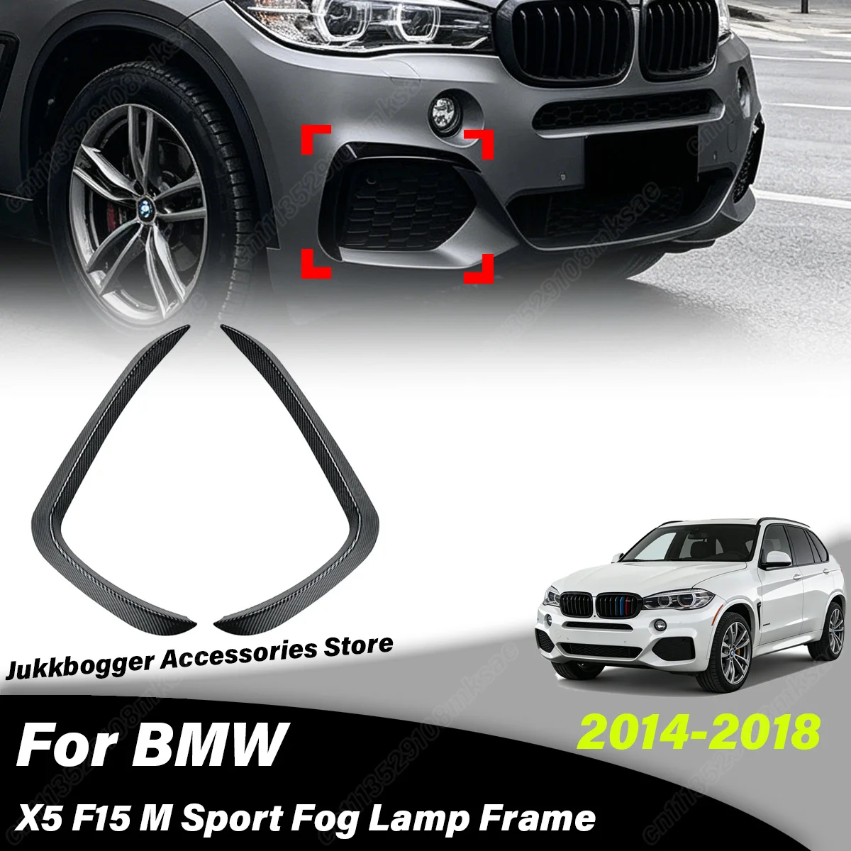 BMW X5 F15 M 스포츠 2014 2015 2016 2017 2018 자동차 전면 안개등..