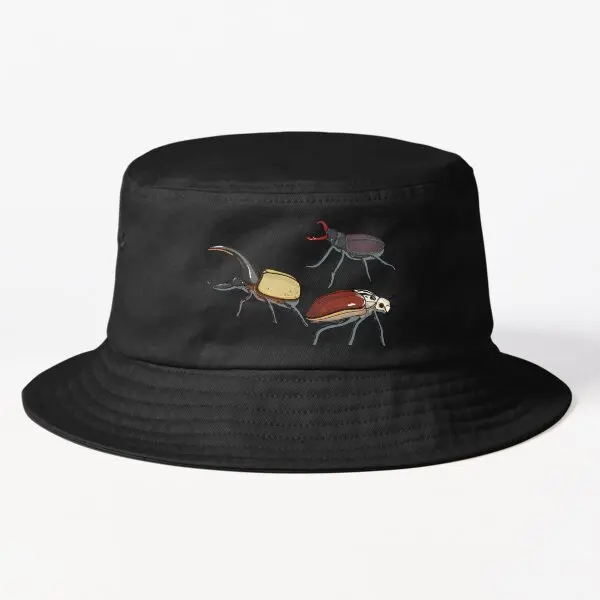 

Beetles Bucket Hat Bucket Hat Black Cheapu Casual Sun Hip Hop Boys Spring Solid Color Fashion Fish Women Outdoor Mens