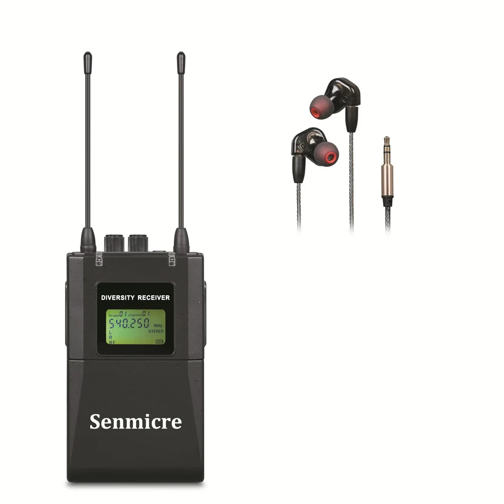 Фото SenMicre PSM800 Профессиональный беспроводной внутриканальный мониторинг UHF True Diversity Стерео система мониторинга сцены Несколько приемников Один передатчик Мониторинг для выступления на сцене №3