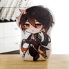 45cm Game Peripherals Genshin Impact Plush Toy Diluc Zhong Li Tartaglia Xingqiu Soft Stuffed Pillow Kids Plushies Gifts 4