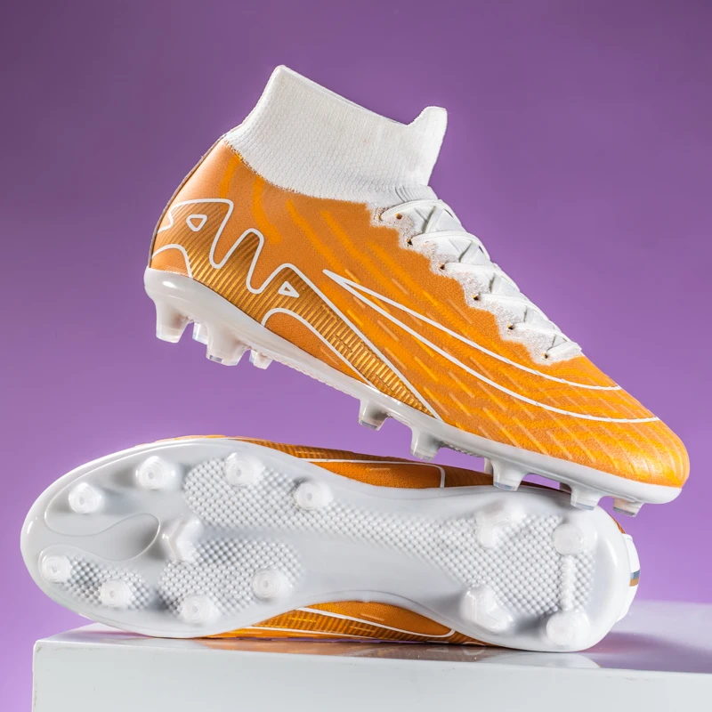 

High Quality Football Shoes for Men Women Fashion Professional Soccer Cleats Men Long Spikes Futsal Sneakers Men Botas De Futbol