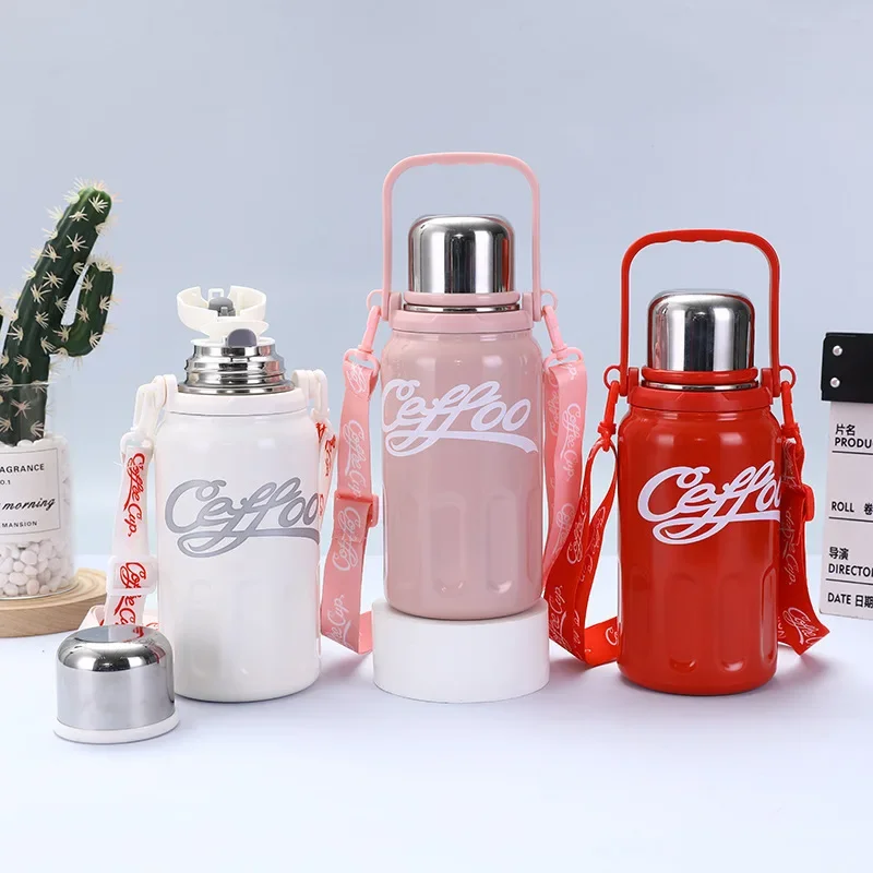 Coca-Cola Sports Water Bottle 316 Stainless Steel Insulation Cup