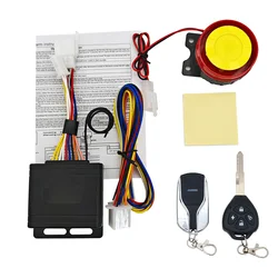 Enhanced Motorcycle One-Way Alarm System with Remote Engine Start and Overload Protection, 12V (X026BFz)