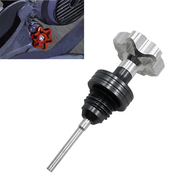 高品質 Motorcycle Scooter 1pcs Engine Plug Cap Filler Dipstick Oil Engine