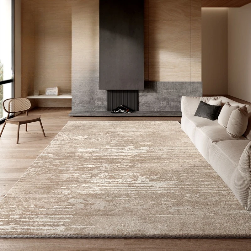 Living Room Carpet Home Sofa Coffee Table Bedroom Rug Cream Style Light Luxury Advanced Waterproof Anti-fouling Floor Mat Ковер 3