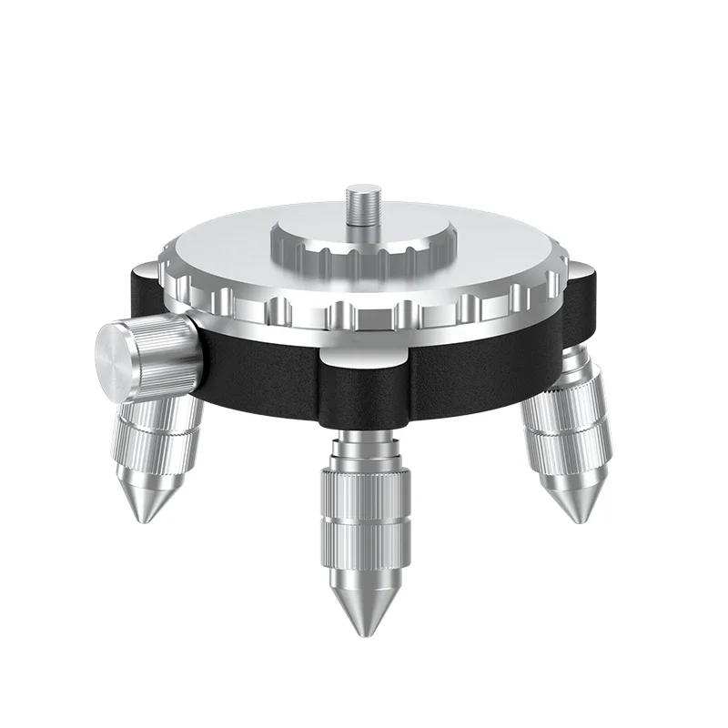 Laser Level Adjustable Rotation 12/16 Lines Metal Tripod Bracket 360&deg; Rotation Base Tripod