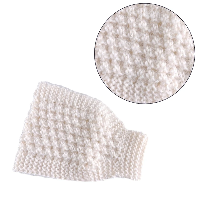 Winter Wide Headband for Woman Thick Knit Hairband Earmuffs Headband/Neck Warmer