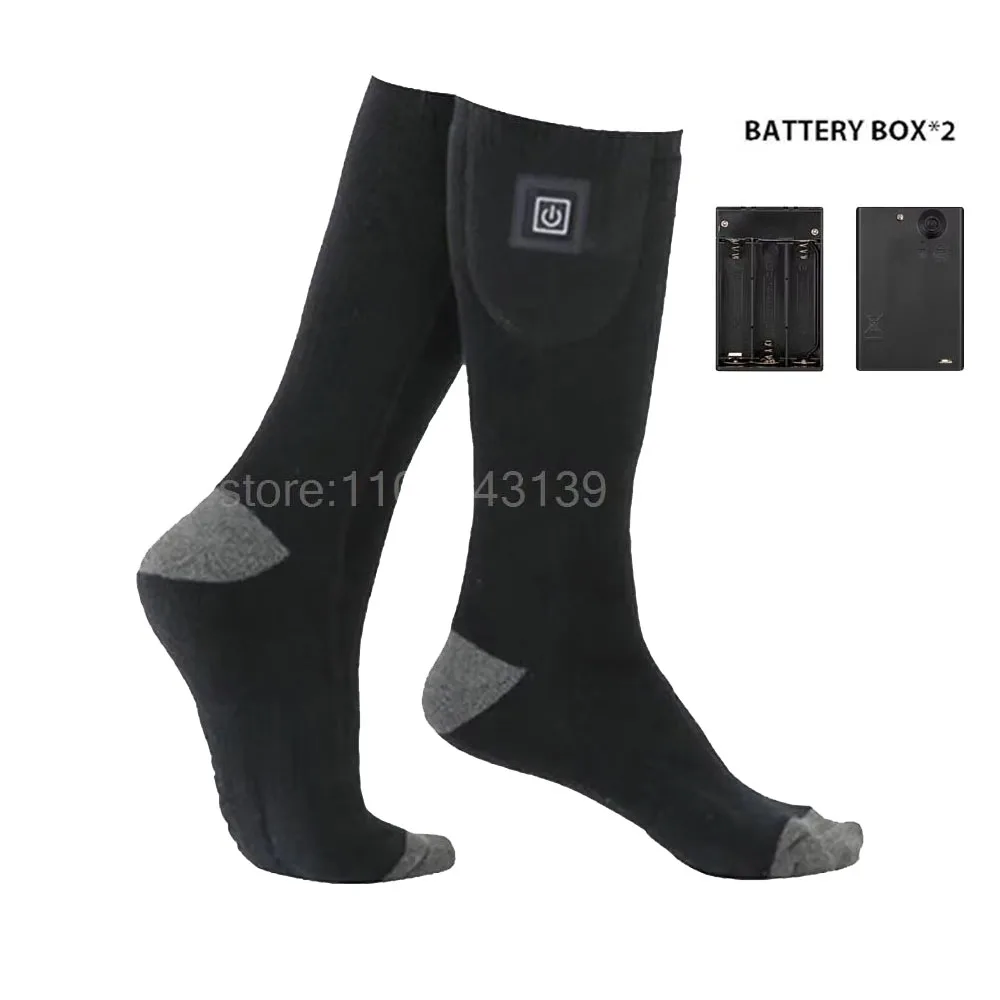 01Black-Heated-socks