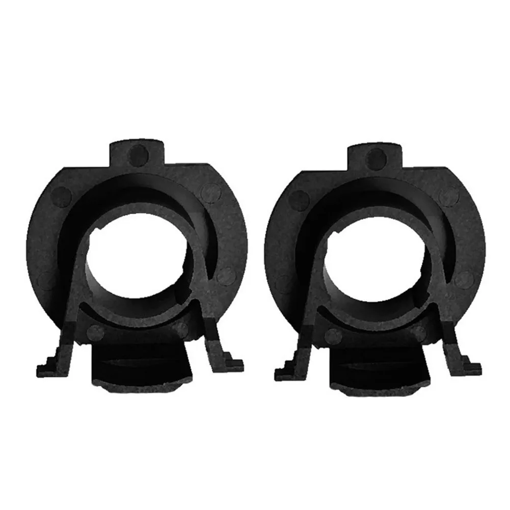 Car Headlight Holder H7 LED Adapter Base 2Pcs/Set Car Headlight Base Accessories For Focus 3 MK3 For Fiat 500 For Opel 15 16 17