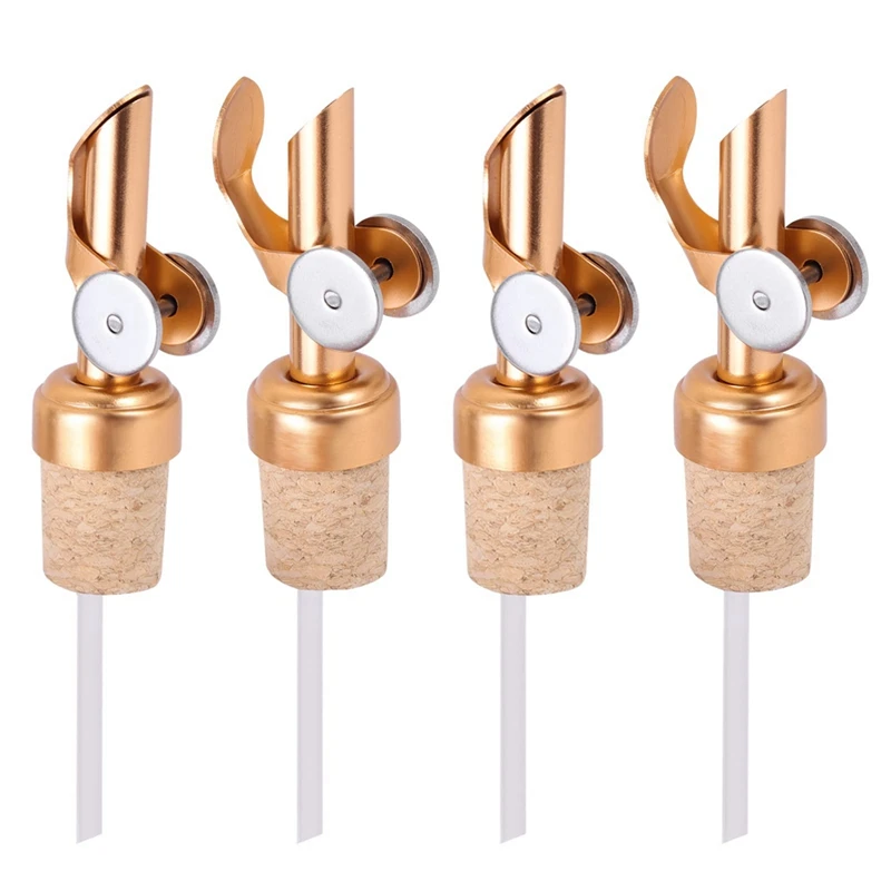 

4 упаковки, носик для оливкового масла с пробковым носиком для масла, носик для ликера, носик для оливкового масла и уксуса, пробка для кухни, носик для ликера или масла