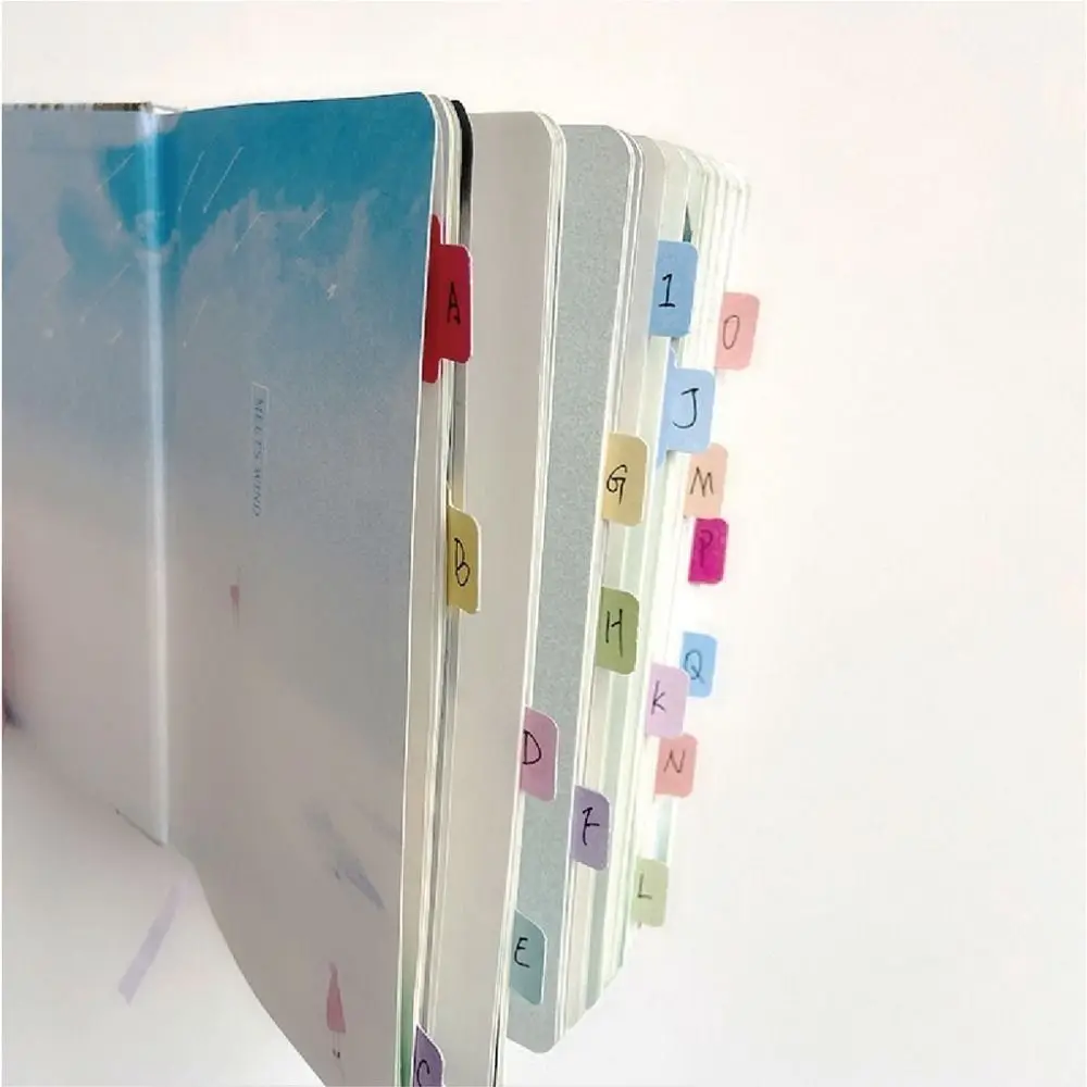 60/120 Pezzi Etichette Adesive per Archivio, Segnapagina Personalizzati Multicolore, Adesivi per Planner, Etichette Autoadesive per Ufficio - immagine 2