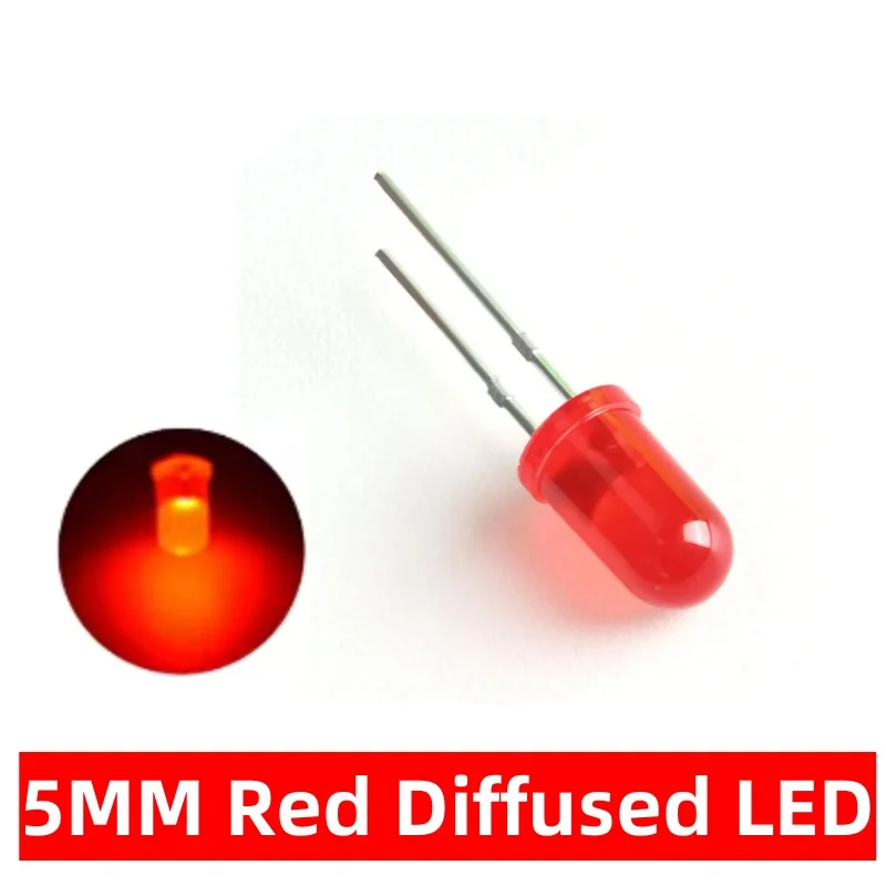 Othmro 1000 LED Bianchi 5mm – Luminosi Per Progetti Fai Da Te, Luci Natalizie, Esperimenti Scientifici E Decorazioni