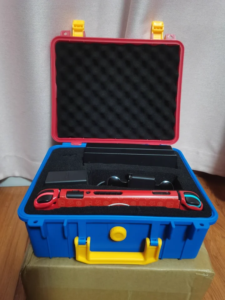 Verstärkter Kunststoff-Werkzeugkasten, Verpackungsbox, Kameraausrüstung, Instrumentenschutz, Aufbewahrungskoffer – Detail 13