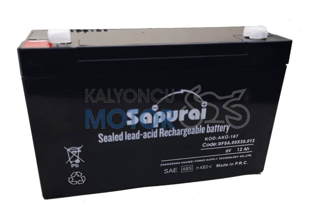 Batería seca para motocicleta, 6 Voltios, 12 amperios|Baterías motocicleta| - AliExpress