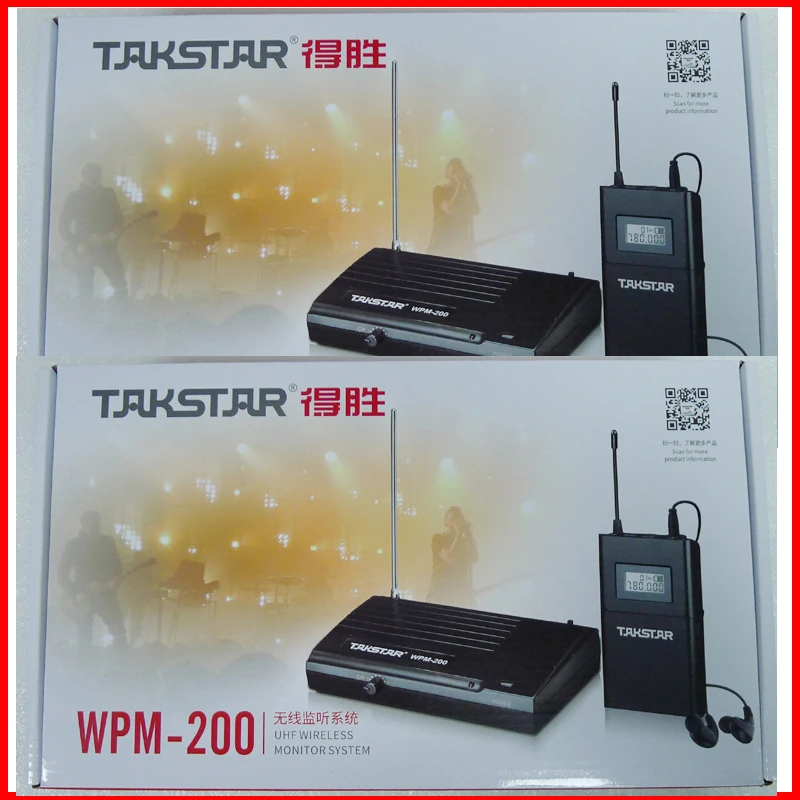 Hot Sale Free Shipping Wholesale Takstar Wpm-200 Wireless Monitor Earphones  System On-stage Performance Monitoring Set 50 Meters - Earphones &  Headphones - AliExpress