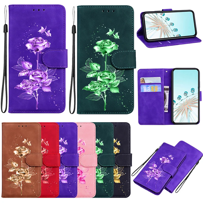 Magnetic Leather Flip Cover Wallet Phone Case