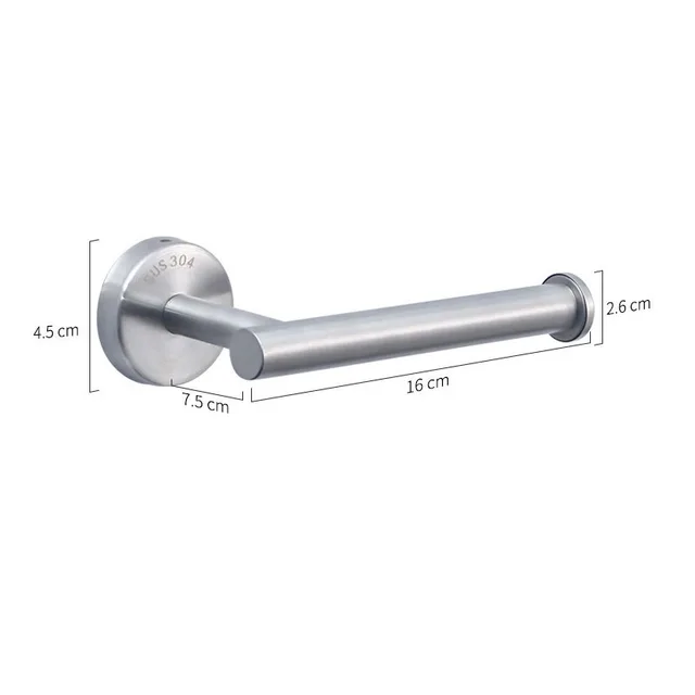 Noir rouleau de papier toilette serviette support mural de toilette organisateurs en acier inoxydable support salle de bain auto-adhésif sans poinçon support de tissu 4