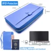Fashion Wallet Women Purse Long Purse Coin Case Passport Bag  women Credit Card Holder Multi-functional Creative Mobile Wallets 2