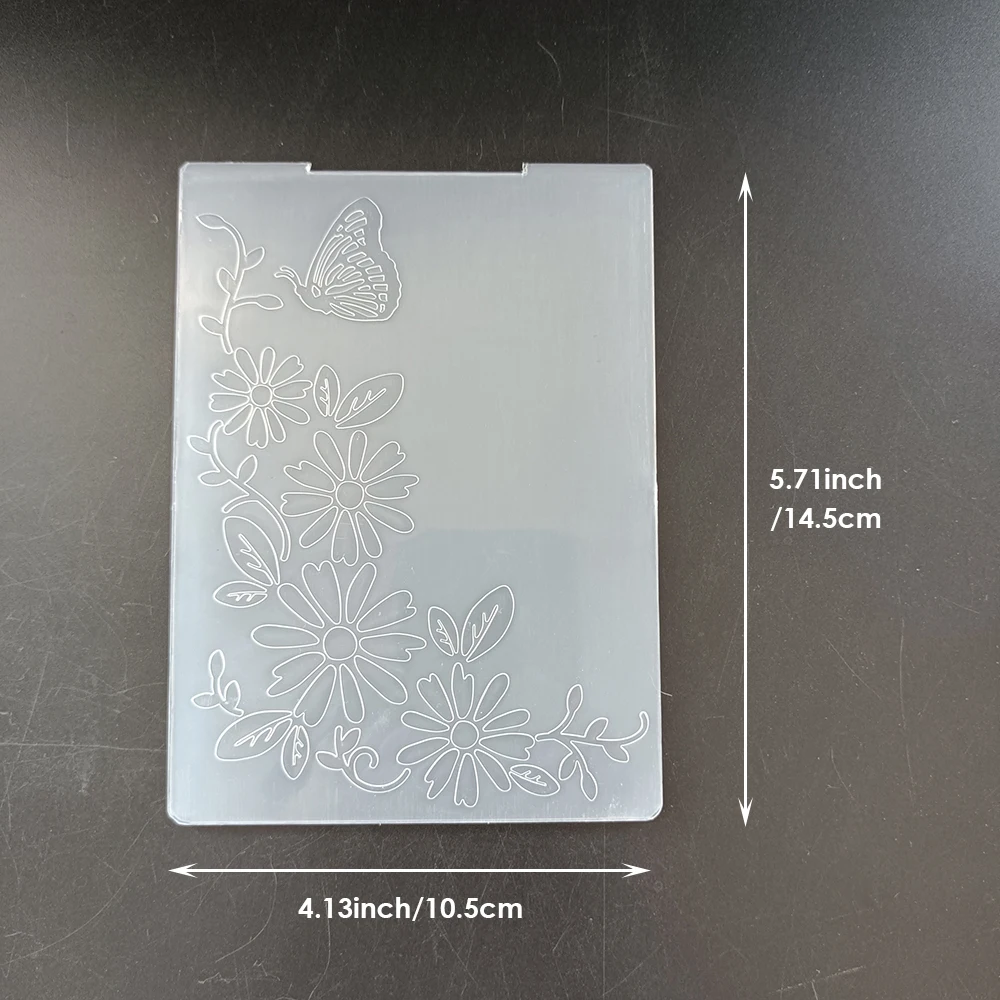 Plastic Embossing Folder For Card Making Scrapbook Paper Craft Album Embossing Machine Template