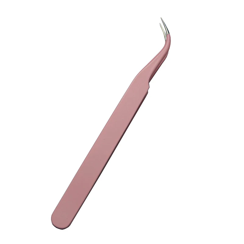 1PC Stainless Blackhead Acne Remover Bend Clip Tool Comedone Tweezer Curved Pimple
