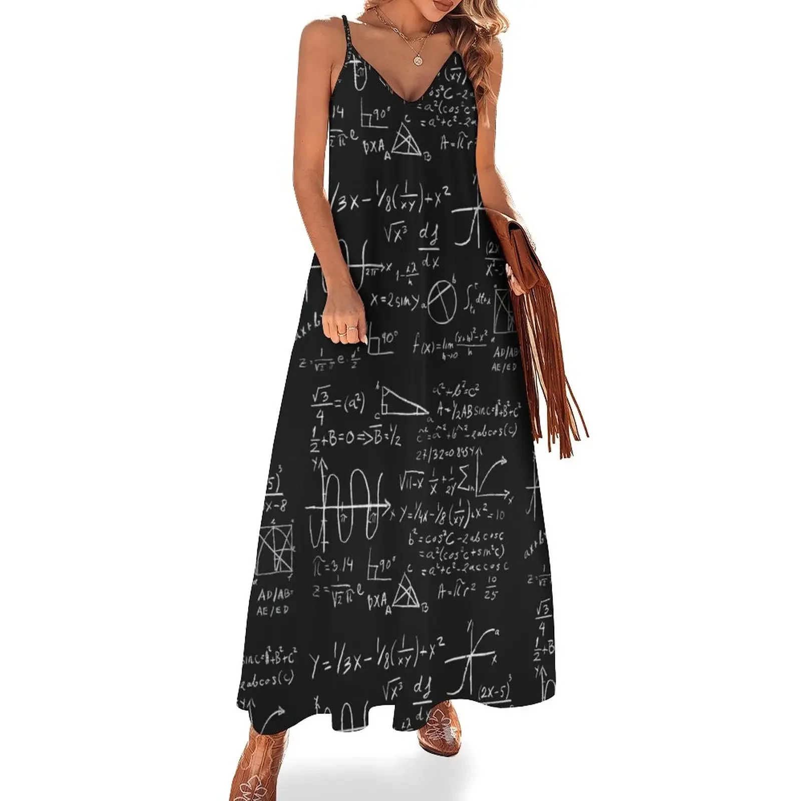 

Math Sleeveless Dress dress for women 2024 beach dresses