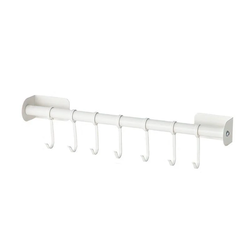 Kitchen Storage Rack Kitchen Organizer Rack Kitchen wall shelving Perforation-free traceless hook storage rack