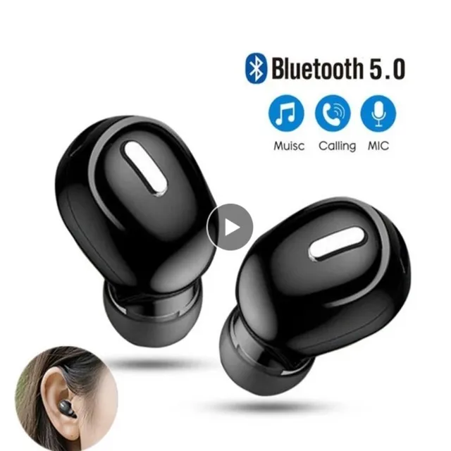 X9 Wireless Earphone Bluetooth-compatible 5.0 With Mic Single In-Ear Sports Gaming Headset For Xiaomi For Huawei Headphones 3