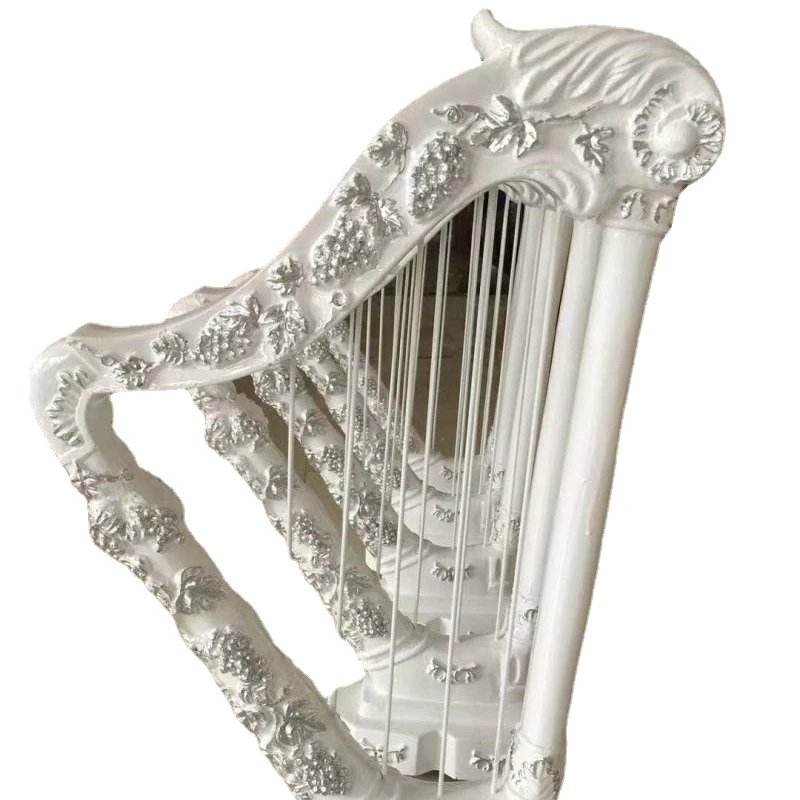 

Customized New European Style Wedding Props FRP Roman Road Lead Harp Wedding Supplies Layout Decoration Welcome Area Decoration