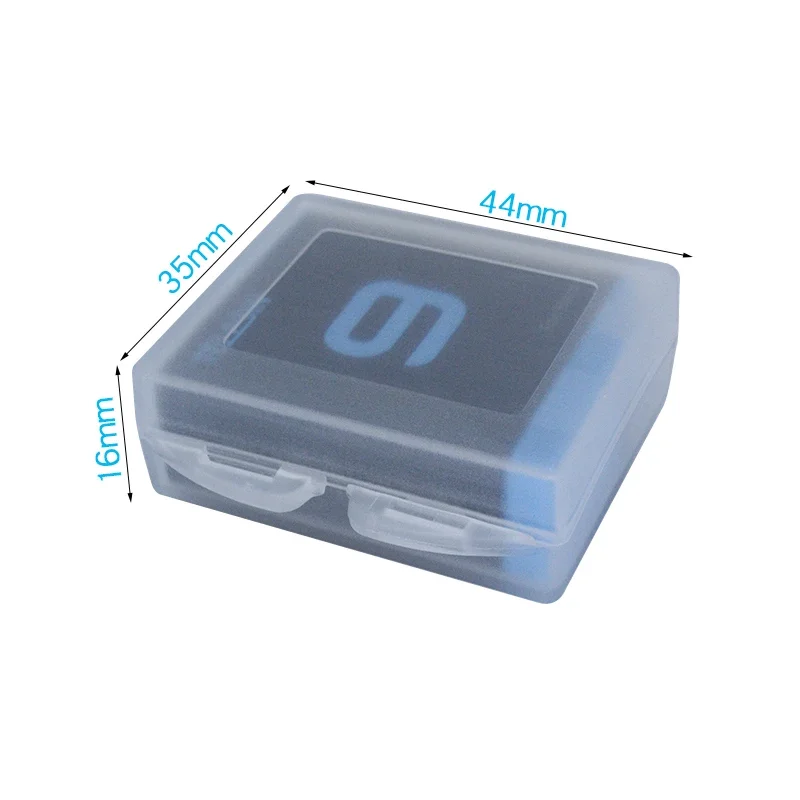 6Pcs Battery Moistureproof Storage Box Transparent Protective Case For Gopro Hero 9 8 7 6 5 Black Sports Camera Accessories