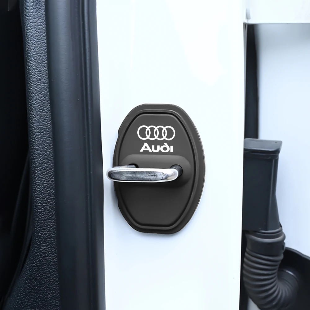 Premium Silicone Car Door Lock Anti-Collision Covers - Set of 2/4Pcs