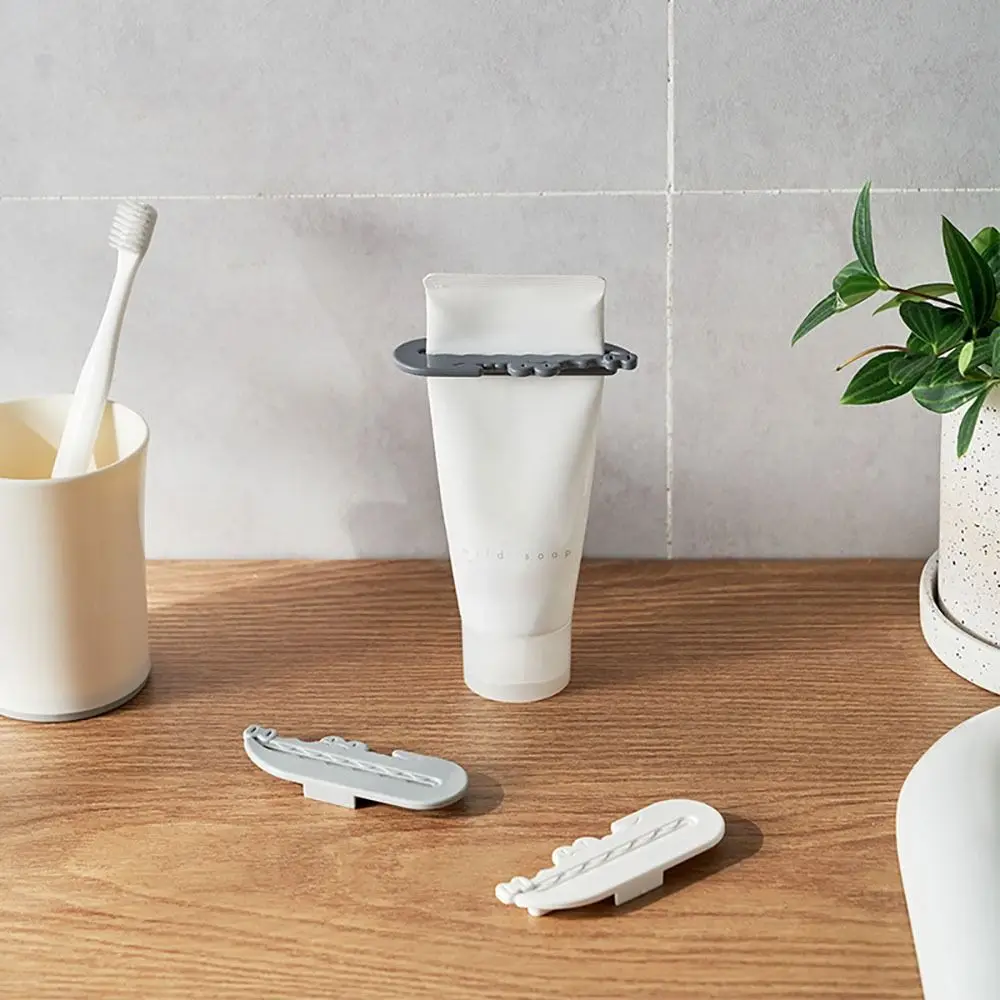 Reduce Waste Toothpaste Tube Squeezer Durable Easy Carry Dispenser Toothpaste Clip ABS Compact Shape Squeeze Tool Kitchen 5
