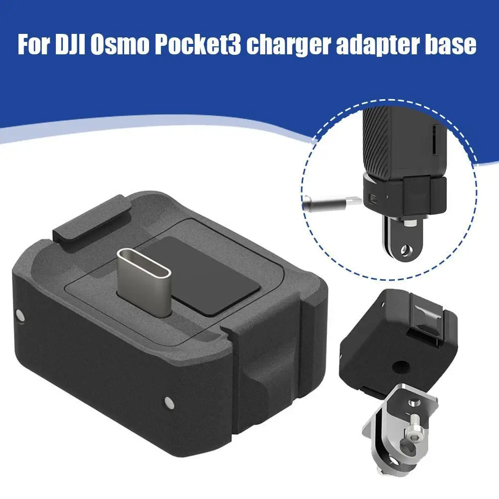 

for dji OSMO POCKET3 Charger Adapter Base Adapter Connector Mini Fixed Holder Tripod Camera Accessories high-quality