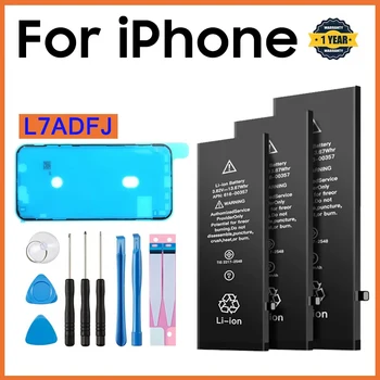 Batteria di ricambio 2026 per iPhone 6, 6S, 7, 8 Plus, X, XR, XS Max, 11, 12 Pro, 13, 14 Plus + Strumento Gratuito