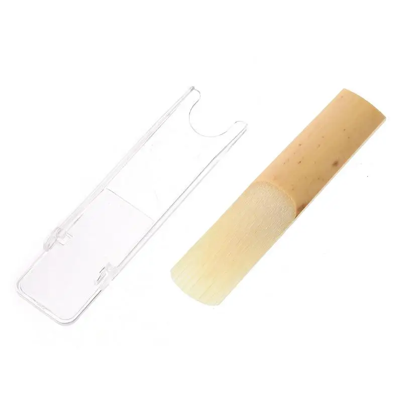 Hardness 1.0 1.5 2.0 2.5 3.0 3.5 10pcs Alto Saxophone Reeds Saxophone Whistle Pieces Natural Reed Replacement Parts