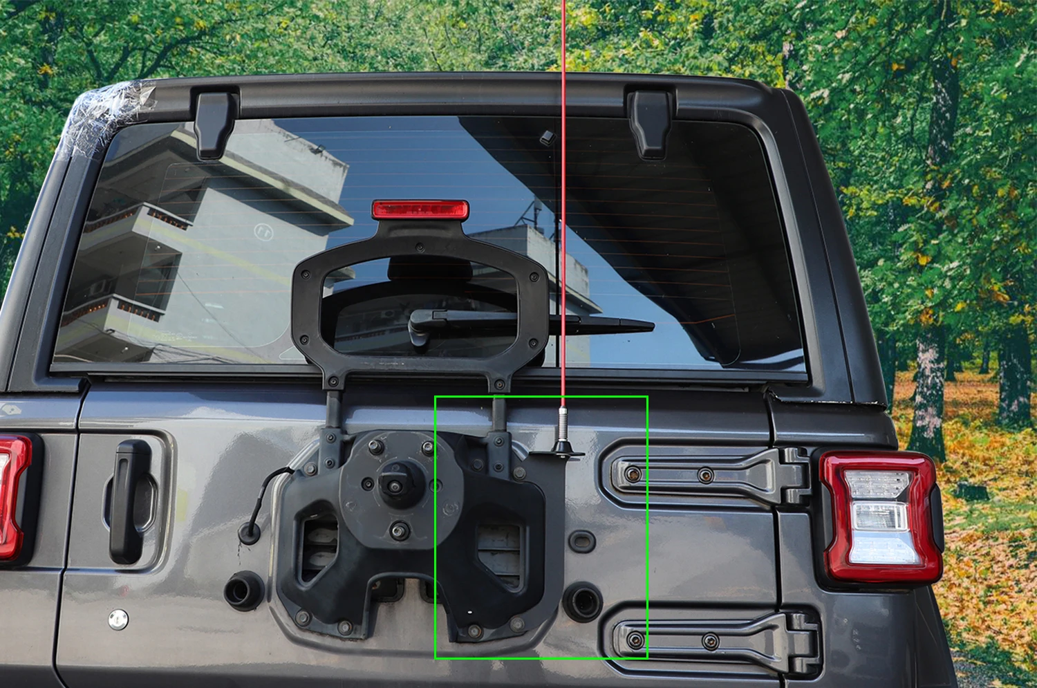 8 Zoll Antenne für Jeep Renegade , Jeep Renegade Antenne, Flexible