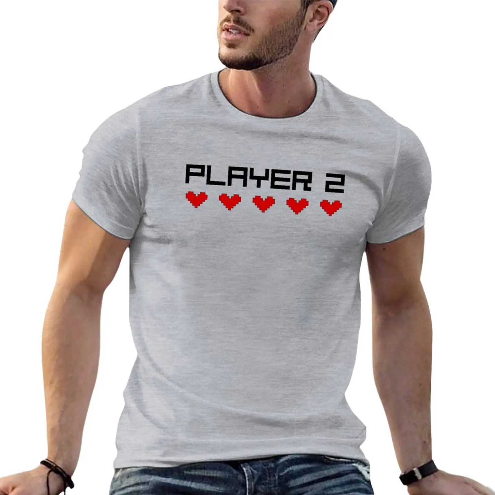 

New Player 2 T-Shirt custom t shirts design your own funny t shirts black t shirt quick-drying t-shirt Men's t shirts