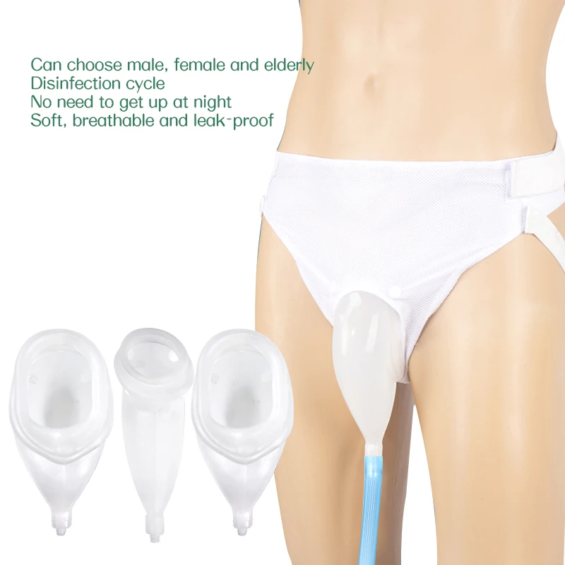 

Постельное белье Unisexual, не может выдерживать старый писсуар, коллектор 1000 мл, дренажный мешок, медицинская силиконовая матка может быть использована повторно