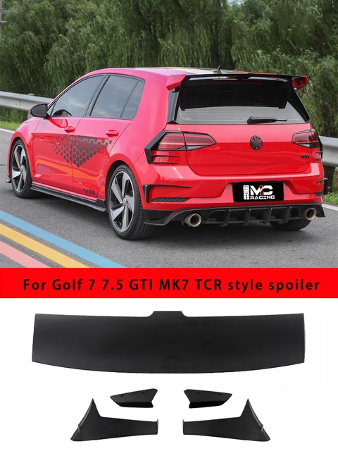 ゴルフ7.5 GTI TCR リアスポイラーエクステンション