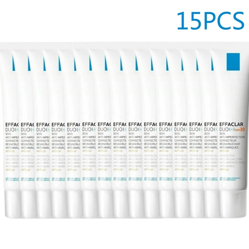 

10/15PCS Effaclar Duo+ SPF 30 Acne Treatment Gel Anti-UV Antioxidant Anti-blemish Prevent Spots Marks Blackhead Moisturiser 40ml